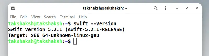 Check-the-swift-status-on-linux