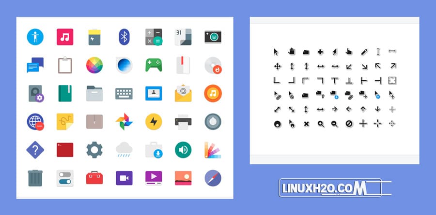 Paper icon pack for linux