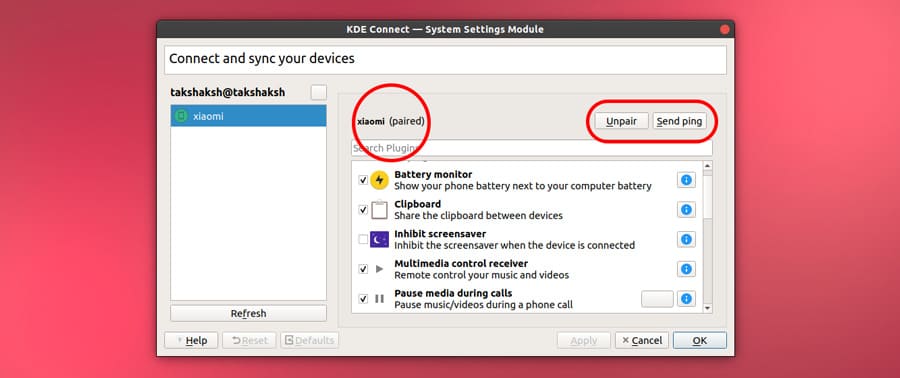 paired-device-with-kdeconnect