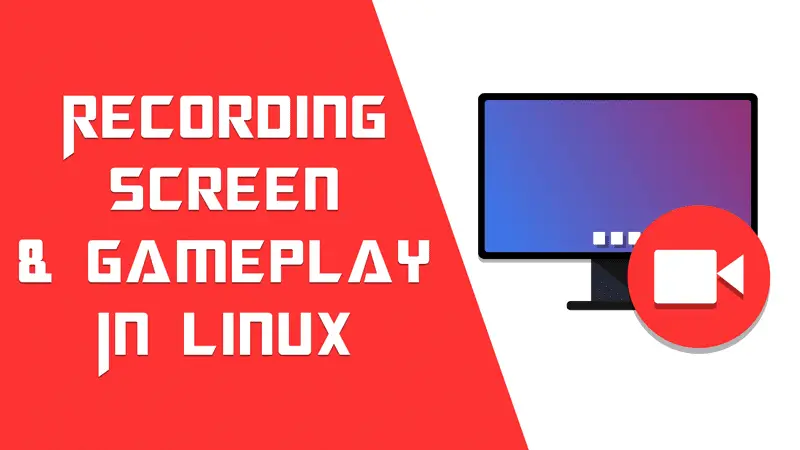 How to record screen and live stream in Linux
