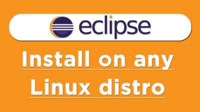 How to install eclipse on Linux 2020