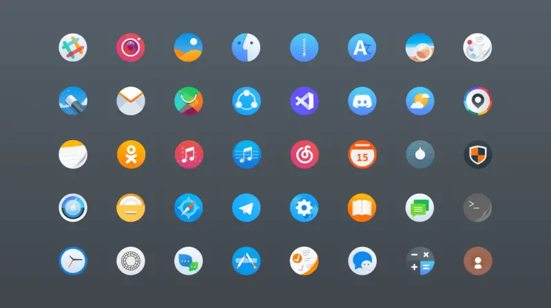Mcmuse circle icon pack