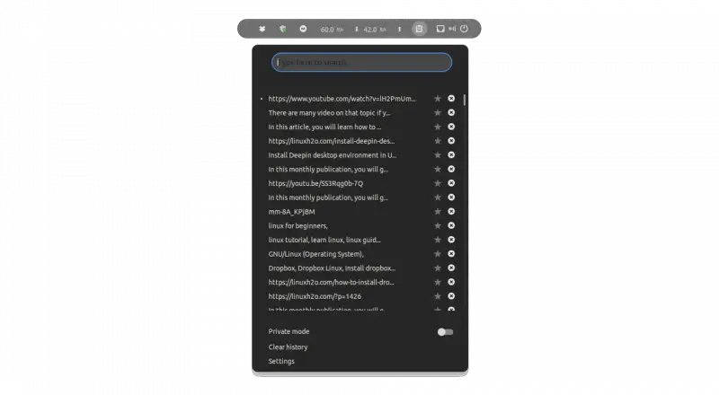 android clipboard manager example