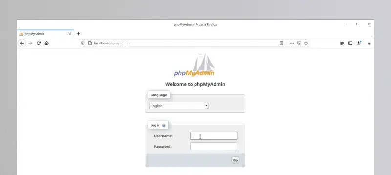 PhpMyAdmin up and running on Linux