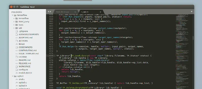 Running sublime text