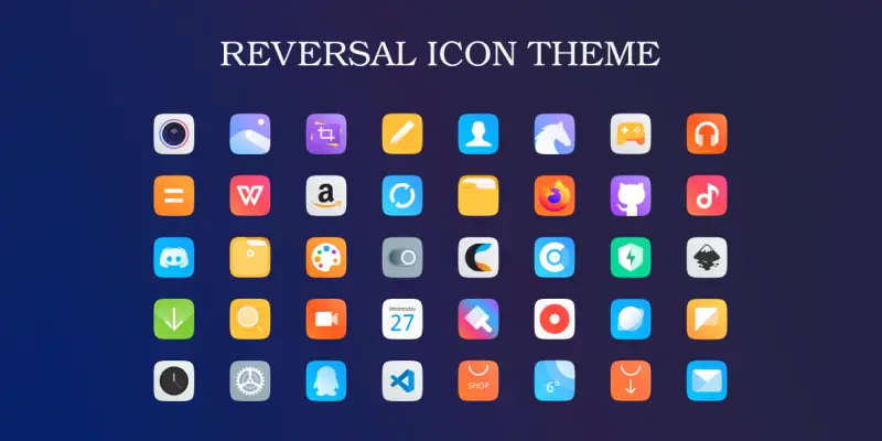 Reversal icon theme