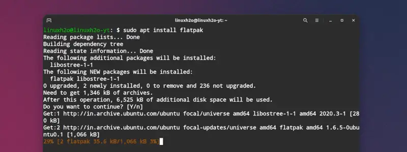 how-to-install-setup-flatpak-on-ubuntu-20-04-linuxh2o