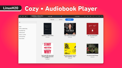 Cozy - Best audiobook player for Linux