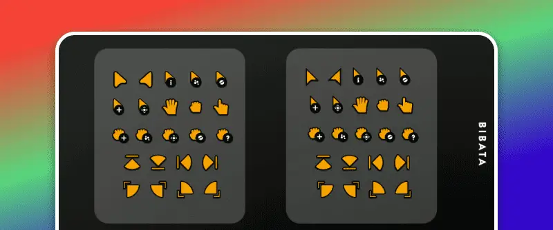 RGB Rainbow Cursors