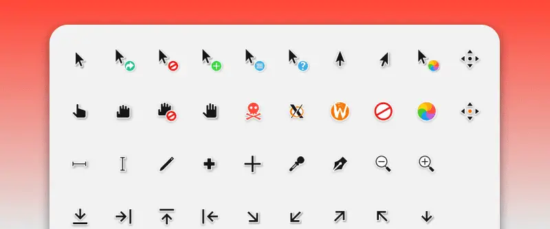 Best 5 cursor icon themes for Linux • RGB Edition - LinuxH2O