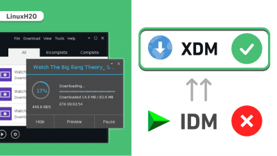 xdm download manager, alternative to IDM for Linux