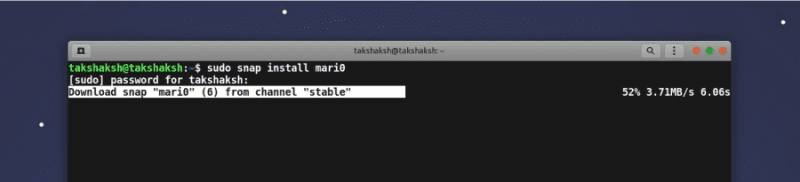 installing mario on Linux