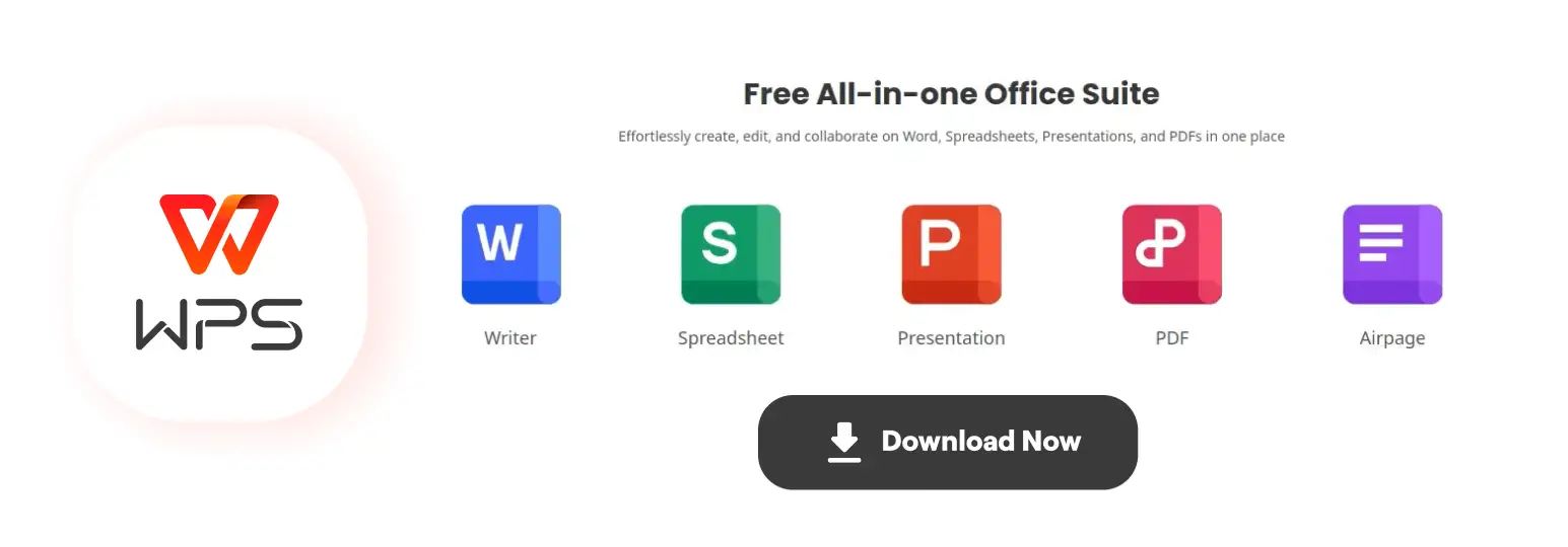 WPS Office - A Microsoft office free alternative 