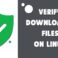 verify the downloaded softwares on linux