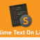 Installing Sublime text editor on Linux